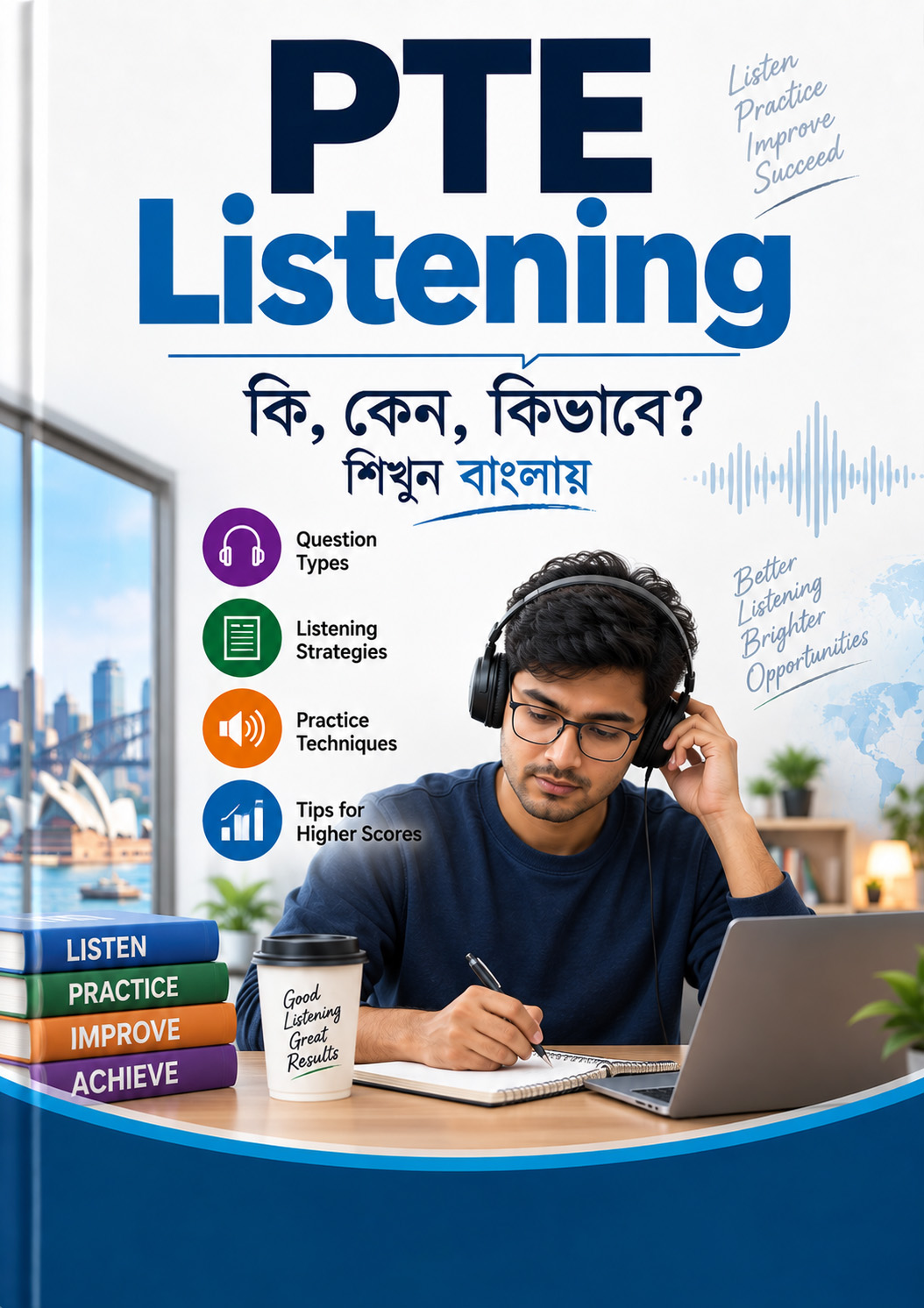 PTE Listening eBook cover